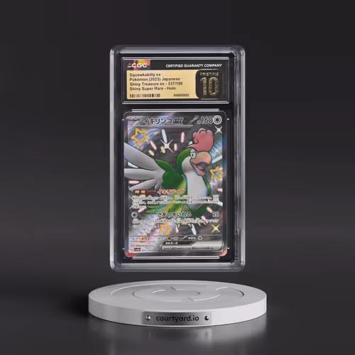 2023 Shiny Treasure ex #337/190 Squawkabilly ex - Shiny Super Rare Holo (CGC 10 PRISTINE)
