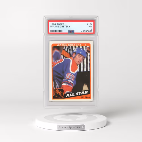 1984 Topps #154 Wayne Gretzky (PSA 7 NM)