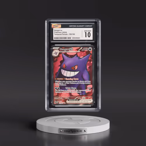 2023 Temporal Forces - TEF EN #193/162 Gengar ex - Ultra Rare Holo (CGC 10 GEM MINT)