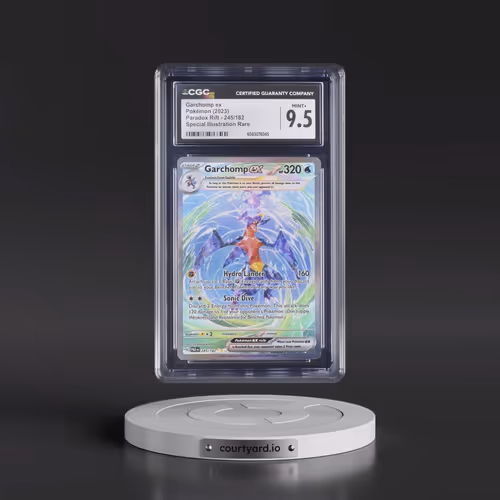 2023 Paradox Rift - PAR EN #245/182 Garchomp ex - Special Illustration Rare (Holo) (CGC 9.5 MINT+)