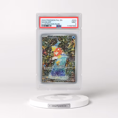 2023 Pokémon Pal EN-Paldea Evolved #203 Magikarp - Illustration Rare (PSA 9 MINT)