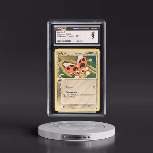 2006 EX Dragon Frontiers #53/101 Ledyba δ (CGC 9 MINT)