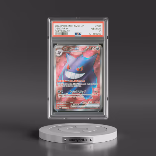 2024 Pokémon Sv5k-Wild Force #088 Gengar EX - Holo Super Rare (PSA 10 GEM MINT)