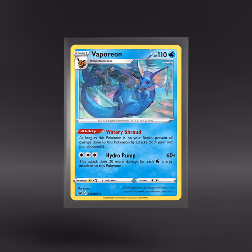 SWSH Black Star Promos Vaporeon