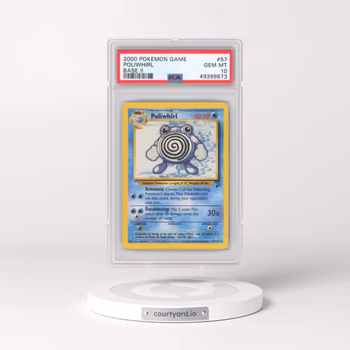 2000 Base Set 2 #57 Poliwhirl (PSA 10 GEM MINT)
