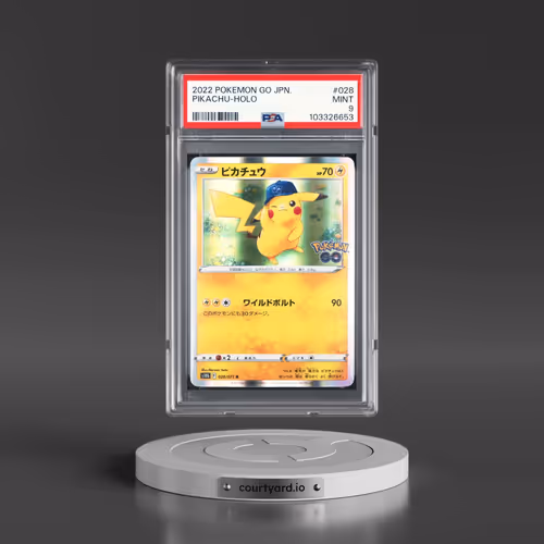 2022 Pokémon Go #028 Pikachu - Holo (PSA 9 MINT)