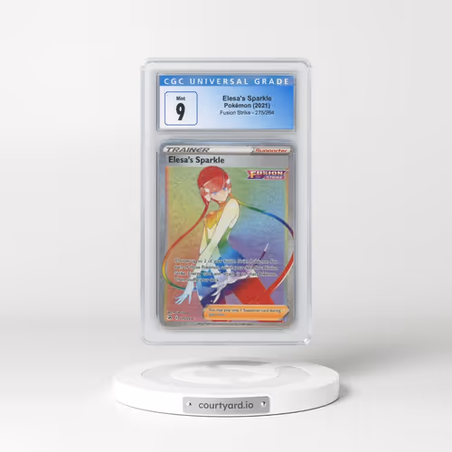 2019 Fusion Strike #275/264 Elesa's Sparkle - Secret (CGC 9 MINT)