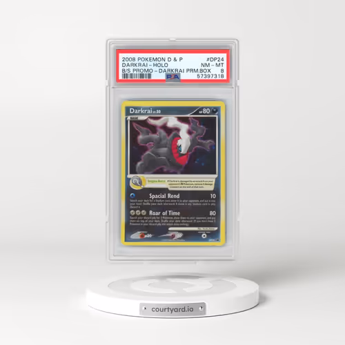 2008 Pokémon Diamond & Pearl Black Star Promo #DP24 Darkrai - Holo Darkrai Premium Box (PSA 8 NM-MT)