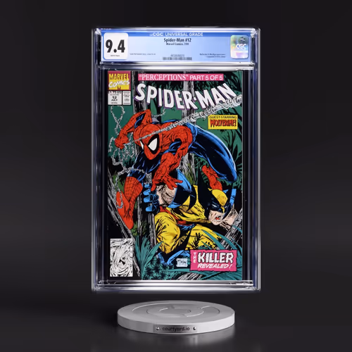 Spider-Man #12 CGC 9.4 White Pages (Marvel Comics, 7/91) - Universal