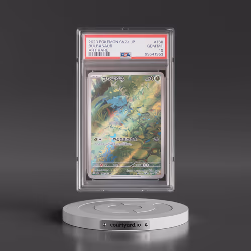 2023 Pokémon Sv2a-Pokemon 151 #166 Bulbasaur - Art Rare (PSA 10 GEM MINT)