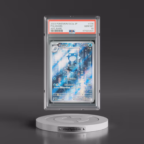 2023 Pokémon Sv2a-Pokemon 151 #176 Poliwhirl - Art Rare (PSA 10 GEM MINT)