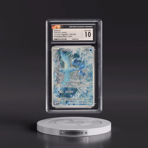 2025 Pokémon Jtg EN-Journey Together #161 Articuno - Illustration Rare (CGC 10 GEM MINT)