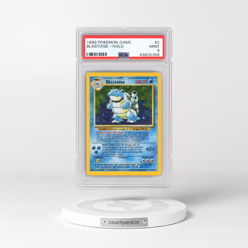 1999 Pokémon Game #2 Blastoise - Holo (PSA 9 MINT)