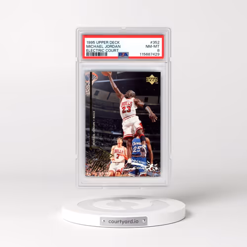 1995 Upper Deck #352 Michael Jordan - Electric Court (PSA 8 NM-MT)