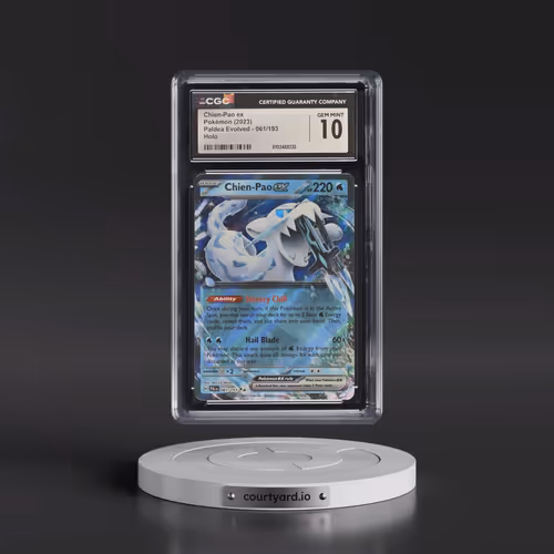 2023 Paldea Evolved - PAL EN #061/193 Chien-Pao ex - Holo (CGC 10 GEM MINT)