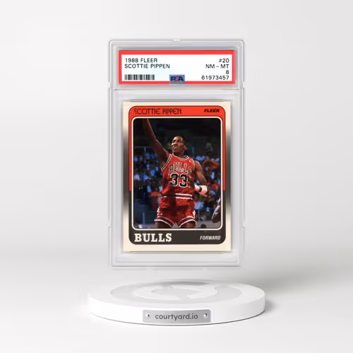 1988 Fleer #20 Scottie Pippen (PSA 8 NM-MT)