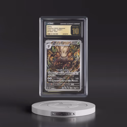 2024 Pokémon Sv5m-Cyber Judge #072 Shiftry - Art Rare (CGC 10 PRISTINE)