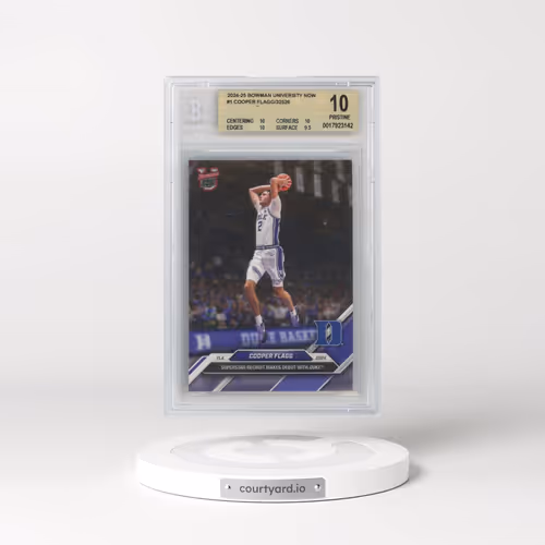 2024 Bowman U Now #1 Cooper Flagg (BGS 10 PRISTINE)