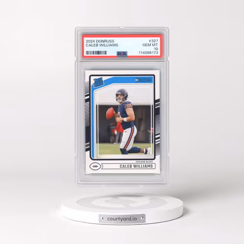 2024 Panini Donruss #327 Caleb Williams (PSA 10 GEM MINT)