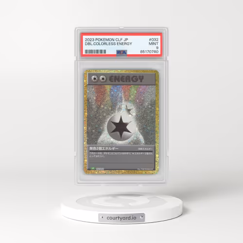 2023 Japanese Venusaur & Lugia EX Deck #32 Double Colorless Energy - Holo (PSA 9 MINT)