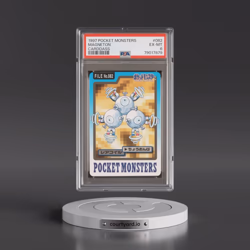 1997 Pocket Monsters Carddass #082 Magneton (PSA 6 EX-MT)