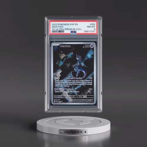 2023 Pokémon Svp EN-SV Black Star Promo #052 Mewtwo - 151 Ultra-Premium Collection (PSA 8 NM-MT)