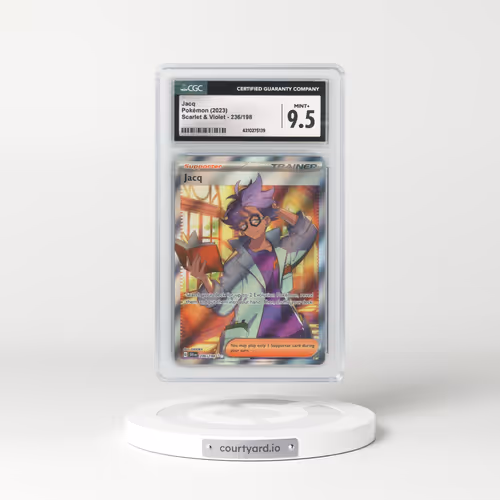 2023 Scarlet & Violet #236/198 Jacq - Ultra Rare Holo (CGC 9.5 MINT+)