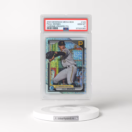 2024 Bowman Mega Box Chrome Prospects #125 Paul Skenes (PSA 10 GEM MINT)