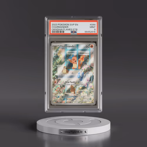 2023 Pokémon Svp EN-SV Black Star Promo #044 Charmander - Obsidian Flames Elite Trainer Box (PSA 9 M