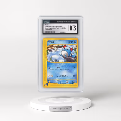 2001 Base Expansion Pack #013/128 Marill - 1st Edition (CGC 8.5 NM-MT+)
