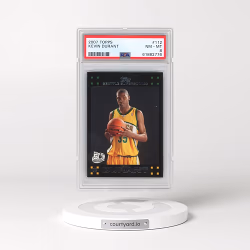 2007 Topps #112 Kevin Durant (PSA 8 NM-MT)