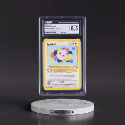 2001 Neo Discovery #40/75 Igglybuff (CGC 8.5 NM-MT+)