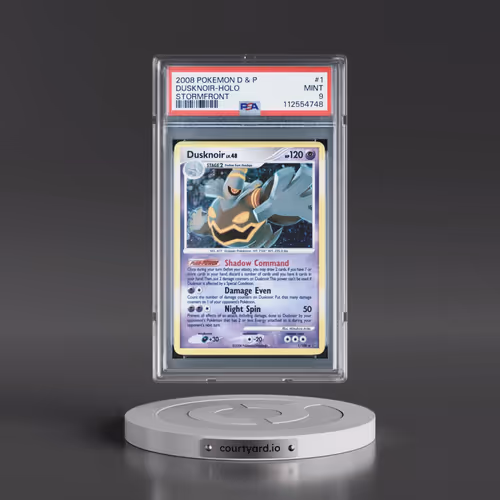 2008 Pokémon Diamond & Pearl Stormfront #1 Dusknoir - Holo (PSA 9 MINT)