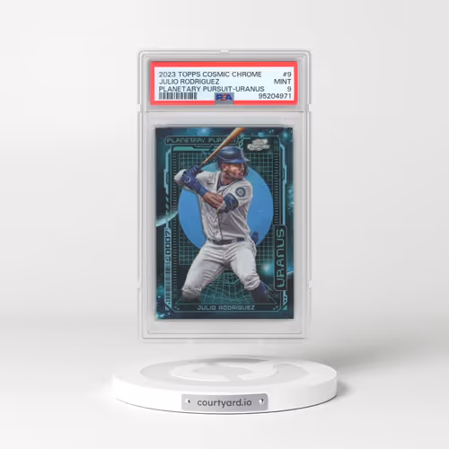 2023 Topps Cosmic Chrome Planetary Pursuit #9 Julio Rodriguez - Uranus (PSA 9 MINT)