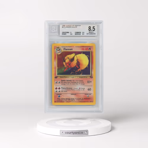 1999 Jungle #3 Flareon - 1st Edition Holo (BGS 8.5 NM-MT+)