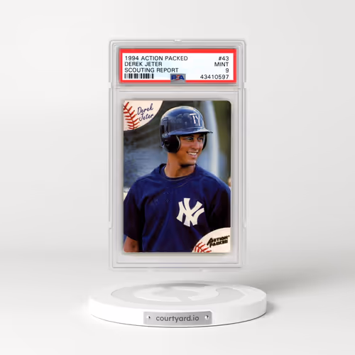 1994 Action Packed Scouting Report #43 Derek Jeter (PSA 9 MINT)