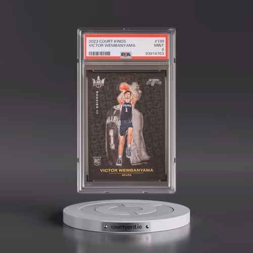 2023 Panini Court Kings #139 Victor Wembanyama (PSA 9 MINT)