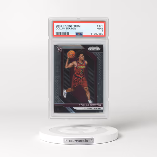 2018 Panini Prizm #170 Collin Sexton (PSA 9 MINT)