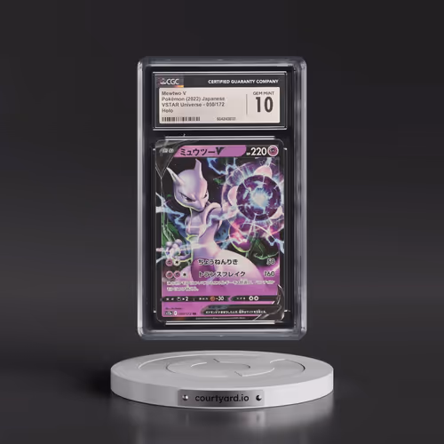 2022 VSTAR Universe #050/172 Mewtwo V - Holo (CGC 10 GEM MINT)