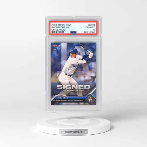 2023 Topps Now Offseason #OS21 Shohei Ohtani (PSA 10 GEM MINT)
