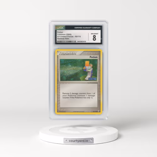 2005 EX Unseen Forces #95/115 Potion - Reverse Holo (CGC 8 NM-MT)