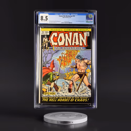 Conan the Barbarian #15 CGC 8.5 Off-white to White Pages (Marvel Comics, 5/72)