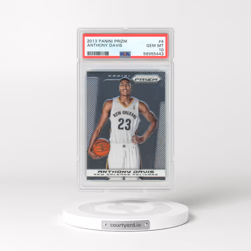 2013 Panini Prizm #4 Anthony Davis (PSA 10 GEM MINT)