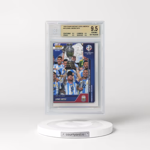 2024 Panini Instant Copa America #43 Lionel Messi/12674 (BGS 9.5 GEM MINT)
