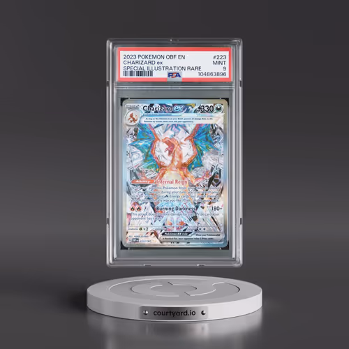 2023 Pokémon Obf EN-Obsidian Flames #223 Charizard EX - Holo Special Illustration Rare (PSA 9 MINT)