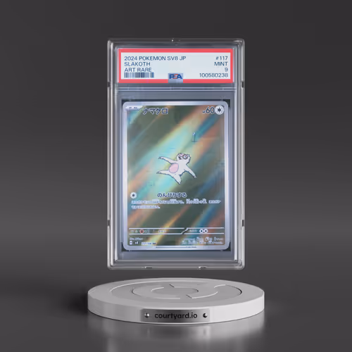 2024 Pokémon SV8-Super Electric Breaker #117 Slakoth - Art Rare (PSA 9 MINT)