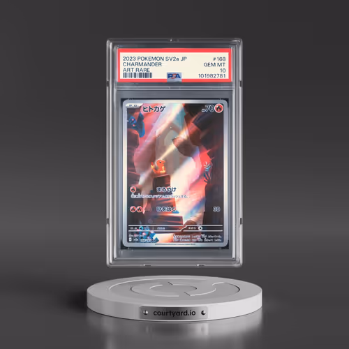 2023 Pokémon Sv2a-Pokemon 151 #168 Charmander - Art Rare (PSA 10 GEM MINT)