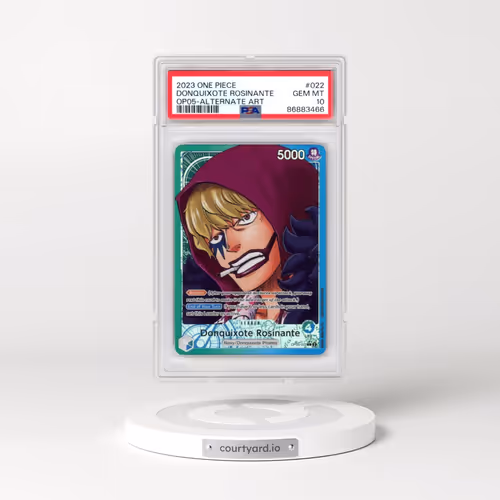 2023 One Piece Awakening of the New Era #022 Donquixote Rosinante - Alternate Art (PSA 10 GEM MINT)