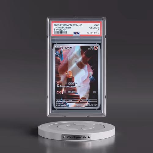 2023 Pokémon Sv2a-Pokemon 151 #168 Charmander - Art Rare (PSA 10 GEM MINT)