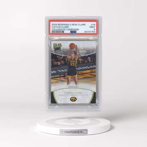 2024 Bowman U Now Caitlin Clark Collegiate Campaign #16 Caitlin Clark (PSA 9 MINT)